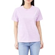 SOMETHING(サムシング)クラシック シャイニープリント 半袖Tシャツ レディース ピンク Mサイズ