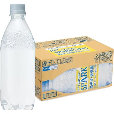 【30%OFF】サントリー 天然水スパークリング レモン 500ml×24本 送料込1,438円(59.9円/本)