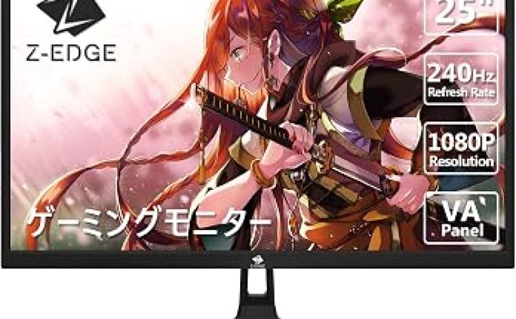 【11,354円ｰ1703pt 】Z Z-Edge ゲーミングモニター 24.5型 240Hz FHD