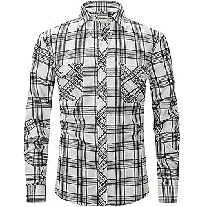 【47%OFF】【999円】 Ailiyumo メンズ 長袖 チェックシャツ