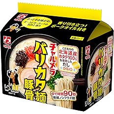 【57%OFF】【2,051円】 明星 チャルメラ バリカタ麺豚骨 5食パック×6個