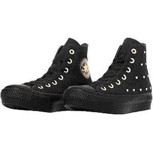 【69%OFF】【3,431円】 コンバース レディース ALL STAR PLTS HEARTSTUDS HI スニーカー