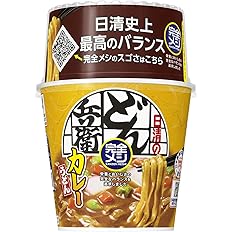 【18%OFF+ポイント22%】【実質1,507円（定期便1,410円）】 日清食品 完全メシ どん兵衛 カレーうどん 6食