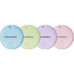 【5%OFF+50%OFF】【1,424円】 Ultrbeka IP67防水 CR2032交換式電池 紛失防止タグ 4個セット