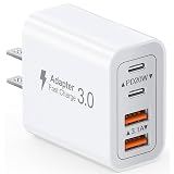 【合計40W】MARSNET 4ポート USB-C×2/USB-A×2 急速充電 ACアダプタが750円