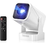 【50%OFF】【9,999円】 Sainellor Android TV15 0.9:1短焦点 外部HiFiスピーカー 公式Netflix APP視聴可能 自動台形補正 270°回転 天井投影 WiFi6 Bluetooth5.4 50%ズーム 自動スリープ 200”大画面 プロジェクター 【送料無料】