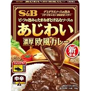 【15%OFF】エスビー食品 あじわいカレー濃厚欧風 150g ×6個