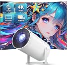 【50%OFF】【4,999円】 sainyer 270°回転 32000LM 1080P 電動台形補正 プロジェクター 【送料無料】