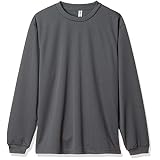 glimmer 長袖 4.4オンス ALT ドライ ロングスリーブ Tシャツ 00304-ALT UVカット メンズ ダークグレーが642円