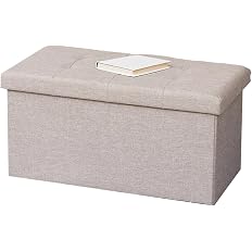 【スマイルSale】【1,364円】 不二貿易 収納ベンチ 幅60×奥行30×高さ30cm