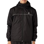 FILA(フィラ) ライトリップ×フリース パーカー BK Mサイズ
