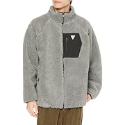 【10%OFF】EDWIN(エドウィン)ジャケット REVERSIBLE BOA JACKET メンズ グレー Mサイズ