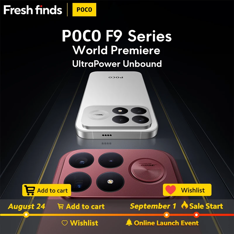 POCO F9 Pro  / POCO F9 Ultra － Snapdragon 8 Elite Gen 5 Vシリーズ搭載 最新モデルがWorld Premiereで$619～$1,089