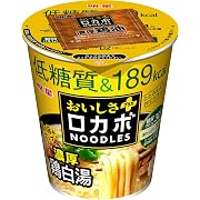 【30%OFF】明星 ロカボNOODLES おいしさプラス 濃厚鶏白湯 57g×12