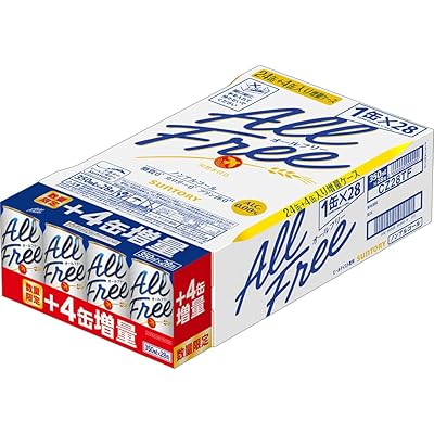 【8%OFF】サントリー ノンアルコールビールテイスト飲料 オールフリー 350ml×28本 送料込2,704円(96.6円/本)