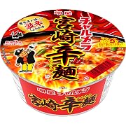 明星 チャルメラどんぶり 宮崎辛麺 77g×12個