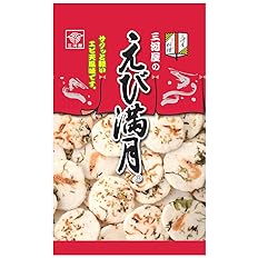 【57%OFF】【1,129円】 三河屋製菓 えび満月 75g×12袋