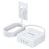 【10％+1,200円OFF！】YUDOFICAL 電源タップ 延長コード2m － 8AC口+3USB-A+1Type-C 一括スイッチ付きが2,399円送料無料