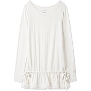 【ポイント15%還元】gelato pique(ジェラート ピケ)針抜きフリルロンT  OWHT Free Size