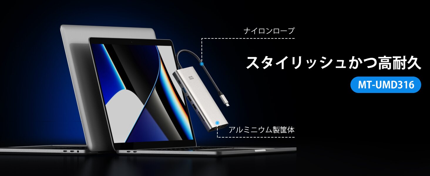 【期間限定セール+20%OFF！】Minthouz MT-UMD316 － 12in1 USB-C ドッキングステーションが4,170円送料無料