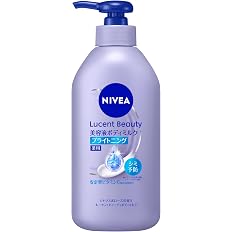 【プライム感謝祭】【42%OFF】【1,087円】 ニベア ルーセントビューティ シルクブライトニング美容液 ボディミルク 保湿クリーム 330ml