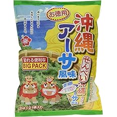 【64%OFF】【604円】 南風堂 沖縄アーサせんべい BigPack 3枚×21袋入