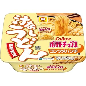 【56%OFF】【1,333円】 マルちゃん 汁なしうどん コンソメパンチ味 108g×12個