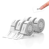 【50%OFF！】NIIMBOT ラベルシール 純正感熱ロール紙 強粘着 耐水6ロールセットが1,999円送料無料