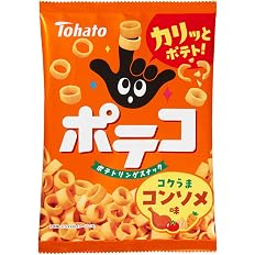 【プライム感謝祭】【45%OFF】【1,145円】 東ハト ポテコ コンソメ味 60g×12袋