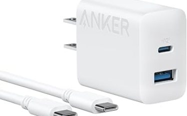 【1,690円ｰ642pt】Anker Charger 20W 2ポート USB充電器