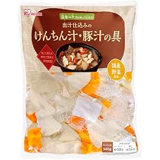 【56%OFF】【277円】 アイリスオーヤマ 出汁仕込みのけんちん汁・豚汁の具 500g