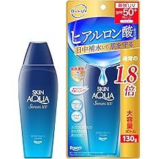 【スマイルSale】【40%OFF】【885円】 スキンアクア ヒアルロンセラムUV SPF50+ PA++++ UVカット 大容量130g
