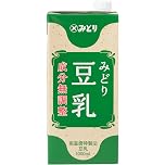 【50%OFF】【815円（定期便733円）】 九州乳業 みどり豆乳 成分無調整 1000ml×6本
