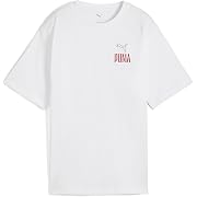 PUMA(プーマ)ROAD TO UNITY リラックスド グラフィック Tシャツ レディース ホワイト Mサイズ