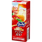 アサヒ飲料 バヤリース ホテルブレックファースト アップル 100 (LL) 紙パック スリム 200ml×24本