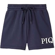 【ポイント45%還元】gelato pique(ジェラート ピケ)裏毛ショートパンツ レディース ネイビー Free Size