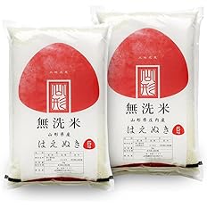 【5kgあたり2,615円】【無洗米】【5,230円】 令和7年産 山形県産 はえぬき 10kg (5kgx2袋) 【送料無料】