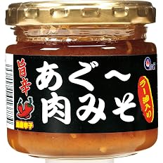 【43%OFF】【554円】 あさひ あぐー肉みそラー油入り 140g