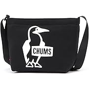 【ポイント31%還元】Chums(チャムス) ショルダーバッグ Booby Print Shoulder Bag Sweat ブラック