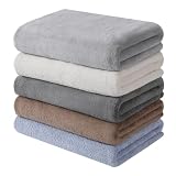 【30%OFF+10%ポイント！】Oseamaid マイクロファイバー バスタオル 大判 5枚セットが1,953円（実質1,674円）