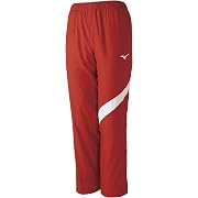 【ポイント71%還元】MIZUNO(ミズノ) トレーニングクロスパンツ ユニセックス チャイニーズレッド Lサイズ