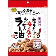 【5%OFF】共立食品 ミックスナッツ 食べるラー油味 6P 90g(15g×6袋)×6個