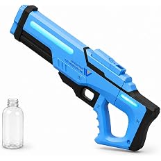 【16%OFF+10%OFF】【2,253円】 Cute Stone USB充電式 高速連射 自動給水 LEDライト 最大射程10m 電動ウォーターガン