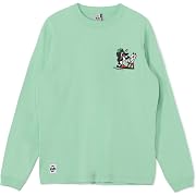 【ポイント33%還元】Chums(チャムス) かせきさいだぁ アラカルト2 Brushed L/S T メンズ Mint Mサイズ
