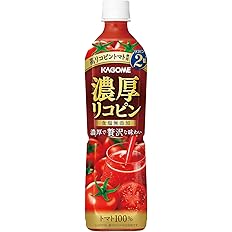 【本日最終日】【スマイルSale】【44%OFF】【3,076円（定期便2,922円）】 カゴメ トマトジュース 濃厚リコピン 食塩無添加 720ml×15本