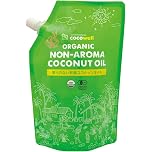 【45%OFF】【1,090円】 cocowell 有機JAS 無臭 オーガニック MCT61% 香りのない有機ココナッツオイル 460g 【送料無料】