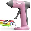 【40%OFF】【1,439円】 Katerk 充電式 30秒急速加熱 コードレス グルーガン グルースティック20本付き