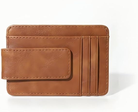 【160円】 Amazon Haul メンズ カーボンファイバー RFIDブロック マネークリップ財布 【送料無料】