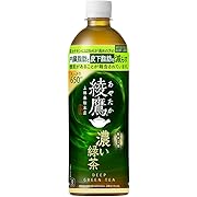 【20%OFF】綾鷹 濃い緑茶 650mlPET ×24本