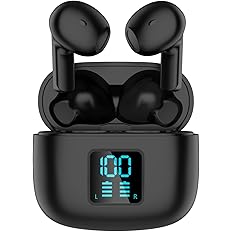 【51%OFF】【639円】 aopiata Bluetooth5.4 ENC通話 IPX7防水 最大65時間再生 ワイヤレスイヤホン